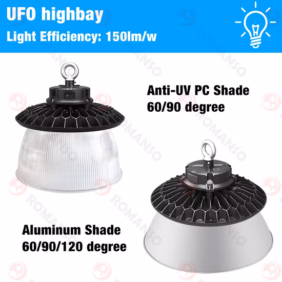 IP65 Industrial 60W 80W 100W 150W High Bay LED Lighting